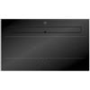 Bertazzoni Serie Modern P904IBH2M30NT Piano Cottura Incasso ad Induzione e Cappa Integrata posteriore 90 cm 4 Zone con Multizona Bridge vetro ceramica Nero con bordo smussato