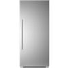 Bertazzoni Serie Master LRD905UBRXTT/24 Colonna da Incasso Frigorifero No Frost Classe E Altezza 212 cm Larghezza 90 cm apertura a destra porte in acciaio inox e maniglie coordinate