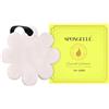 Spongellé Tampone infuso per doccia con fiori in scatola, verbena di cocco
