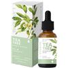 Soelegant Siero viso all'olio dell'albero del tè, siero per l'acne, lenitivo e nutriente, non grasso, per la cura della pelle, idratante, controllo dell'olio, siero dell'albero del tè per viso e acne e sollievo