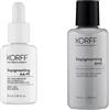 Korff Depigmenting - Cofanetto con siero e soluzione esfoliante per le macchie, 30 ml e 100 ml