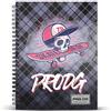 PRO-DG PRODG Skull-Quaderno a Quadretti DIN A4