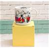 Snoopy Rara tazza grande Snoopy Daisy Hill Puppies 8,4 cm da collezione cartone animato