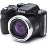 KODAK Pixpro AZ421 - Fotocamera Bridge Digitale, Zoom Ottico 42X, Obiettivo Grandangolare 24 mm, 16 Megapixel, LCD 3, Video HD 720p, OIS, Batteria Li-ion - Nero