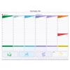 Generico planning settimanale da tavolo 2026 | Mini A4 Weekly planner 29,5x21,5| Planner Da Tavolo 2026 Con Orari senza Date | planner 2026 50 Fogli | omaggio penna sfera touch screen(A4 Multicolore)