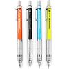 Pentel Graphgear 300 - Matite meccaniche, 0,3/0,5/0,7/0,9 mm, confezione da 4