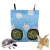 JYNXOR 1 Pezzi Sacchetti di Fieno per Conigli, Borsa per Mangiatoia di Fieno,Porta Fieno Borsa per Porcellini D'India Borsa, Appeso Fieno Borsa di Alimentazione Animale D'India Piccola Mangiatoia Rack