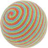 CAPASTEC Pallina Per Gatti Con Campanella, Gioco Interattivo, 1pc | Colori: Arancione, Verde, Blu. Dimensioni: 9x9cm. Materiale: Corda Di Cotone. Usi: Recupero, Pulizia Denti.