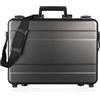 GUARDIQUE CW-026 - Valigetta ventiquattrore in alluminio, valigetta dimostrativa, valigetta in alluminio, valigetta dimostrativa, custodia protettiva, antracite, serratura TSA, 44,2 × 32,2 × 11 cm