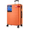 Shavont Bagaglio da Stiva Grande, Valigia Trolley Rigida in ABS+PC | 4 Ruote Girevoli a 360°, Lucchetto Integrato e Struttura Rigida, Grande Capacità per Vacanze e Viaggi di Lavoro