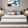 DEWINNER Materasso ibrido 180 x 200 x 30 cm con molle insacchettate e memory foam, 7 zone di comfort, durezza media, certificato Oeko-TEX, supporto perfetto e durata, materasso per adulti