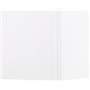 Liberoshopping Pensile cubotto sospeso in legno 30x30 cm (Con Anta, Bianco Frassino)