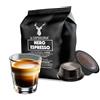 La Capsuleria Caffè NERO, forte e cremoso (100 Capsule) compatibili con Lavazza A Modo Mio - (La Capsuleria)