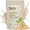 BAM BIO Gocce di Cioccolato Bianco - Per Dolci, Praline, Creme e Frutta - Cioccolato per Pasticceria e Decorazioni - 250 g