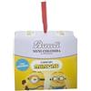 MENDOSA 12X Confezione Per Bauli Mini Colomba al Cioccolato Minions, 100 gr, Confezione da 12 Pezzi