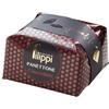 Pasticceria Filippi Panettone al Cioccolato Fondente Pasticceria Filippi Kg 1 - Un impasto leggero e goloso, guarnito con gocce di cioccolato fondente - Incartato a mano con Shopper in abbinata