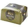 Pasticceria Filippi Panettone Pere Cioccolato di Pasticceria Filippi Kg 1 - Gocce di Cioccolato Fondente mescolate a morbidi e saporiti pezzetti di Pera Candita - Panettone incartato a mano con Shopper in abbinata