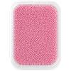 DFPRIME Decorazioni in Zucchero Tonde Commestibili 60 g - Perline di Zucchero per Torte, Cupcake, Biscotti e Cake Design - Decorazioni torta (Perline Perlate Rosa 0,02 MM)