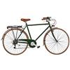 Cicli Puzone - Bici Misura 28 City Bike Vintage Linea Sport Peugeot Bicicletta Da Uomo Con Cambio 6v Completa Di Accessori Luci A Led - 54 Verde Scuro - SPEDIZIONE GRATUITA