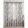 Tende Arredo Tessile - Tende per Interni Tende Moderne con Fascia Predisposta per Bastoni Ø Fino a 5cm, Tenda Camera da Letto Moderna, Soggiorno, Cucina (1 Pannello 150x260cm, Verona Grigio)