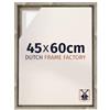 Dutch Frame Factory - Cornice a cassetta 45x60 cm Rovere - MDF | Cornice a cassetta per tele, Adatta per tele fino a 2 cm di spessore, Senza pannello posteriore né vetro, Made in Holland