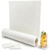 LOMUG Feltro per fai da te, feltro bianco, 3 mm di spessore, feltro al metro, 40 x 150 cm, morbido feltro per cucire, tappetino in feltro in poliestere, per lavori di cucito fai da te, decorazione per