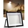 Litglobe 300W Faretto LED da Esterno,3000K Bianco Caldo Faretti Esterno,30000LM Super Luminoso Faro LED,IP66 Impermeabile Fari per Giardino, Cortile, Terrazza, Patio, Garage