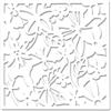 Yuanpgky Decorazione da parete in legno intagliato con motivo floreale, pannelli decorativi da appendere in stile rustico, decorazione artistica da parete, pannelli traforati, decorazione da parete per casa e