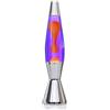 Mathmos Lampada lava Astro Baby Argento | Prodotta in Gran Bretagna dal 1964 | Lampada lava Viola/Arancione | Formula unica per lampade lava | Conforme ai più elevati standard di sicurezza