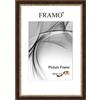 FRAMO Cornice foto barocco 11 x 16 cm in legno massello | vecchio-nero argento | Colore/dimensione selezionabile | Cornice antica d'epoca retrò N°087