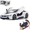 JAMARA 404571 - BMW I8, Scala 1:14, Porta Telecomandata, Bianca