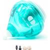 Skill Addicts SA Ball Bearing Spin Top - Turchese Scuro (Include accessori e app per imparare i trucchi Trottola)