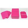 docsmagic.de Deck Box Full + 100 Double Mat Pink Sleeves Standard - Porta Mazzo & Bustine Rosa - PKM MTG