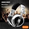 Shoumi Monitor cuffie auricolari Studio Dynamic Stereo DJ auricolari registrazione e miscelazione professionali cuffie con saldatura del rumore