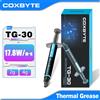 Coxbyte 17.5W/mk Pasta Termica TG-30 2g 4g Per CPU GPU Stampante Dissipatore di Calore di Raffreddamento Dispositivo di Raffreddamento Composto Termico Grasso Al Silicone