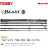 NOEBY Canna da Pesca NOEBY Beast per Shore Jigging, 2,9m, 5 Pezzi, Portatile, Spinning, Peso Massimo 80g, Componenti Fuji, per Acqua Salata