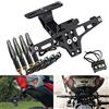 SOYAVISION Portatarga moto Staffa targa per BMW R1200GS Yamaha MT07 MT10 Kawasaki Z750 Z800 per Duke 125 200 390