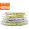 MJJC Striscia LED 12V 24V SMD 2835 6000K 3000K Bianco Caldo, Nastro Flessibile 5M 10M, 120LED/m 240LED/m, PCB 8mm 10mm per Interni