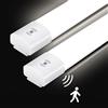 Oraymin Lampada da segno con sensore di movimento a LED da 2 pezzi da 120 cm, 36 W 4000 LM IP65 impermeabile, bianco neutro 4000 K per garage, cucina, officina