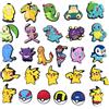 Potdemiel Giocattoli caldi 1/100PCS Cartoon Pokemon Pikachu Pendenti e Ciondoli Accessori Decorazioni PVC Classico Clog Fibbia per I Bambini Festa Regali di Natale