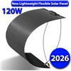xinpuguang Pannello Solare 200W Impermeabile Ultra-sottile Flessibile Pieghevole PV 2026 Nuovo Pannello Solare Monocristallino per Camper, Furgone, Barca
