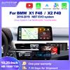 AUTOTOP Autoradio AUTOTOP con schermo touch da 10,25 pollici, sistema Linux, per BMW X1 F48 X2 F49 con YouTube, CarPlay wireless, Android Auto, multimedia, Bluetooth e GPS