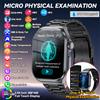 LIGE Smartwatch LIGE ECG+PPG con NFC e Chiamate BT per Uomo e Donna, Monitoraggio Pressione Sanguigna, Lipidi, Acido Urico, Esame Fisico e Salute