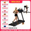 ROBORE Tapis Roulant Elettrico ROBORE SF20 con Inclinazione del 15%, Motore Silenzioso Brushless da 3.0HP 45dB, Tripla Ammortizzazione, Macchina da Corsa Pieghevole 12KM/H, Nessun Montaggio Richiesto, 3