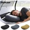 MAPLEAF Cuscino da Campeggio Gonfiabile MAPLEAF, Supporto per il Collo Portatile, Ultraleggero, Compatto, Regolabile in Durezza, per Escursionismo, Viaggi e Attività all'Aperto