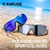 kapvoe Occhiali da Sole Polarizzati KAPVOE per Pesca, Protezione UV, Sport, Ciclismo, Escursionismo e Guida, Occhiali da Sole Eleganti per Attività all'Aperto e Surf
