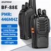 BAOFENG 2PCS BAOFENG BF-88E Walkie Talkie portatile wireless a lungo raggio PMR 446 MHz