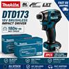 Makita Trapano Avvitatore a Impulsi Brushless Makita DTD173 18V LXT 180N·m con Batteria BL1860 BL1850 BL1840 6.0Ah - Disponibilità EU