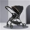 LUVCHAIN Passeggino Multifunzionale Reversibile per Bambini, Posizione Seduta o Sdraiata, Leggero, Richiudibile con Un Clic, Comodo e Portatile