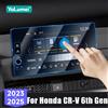 YaLumei Pellicola Protettiva in Vetro Temperato per Navigatore Auto Honda CR-V 6a Generazione 2023 2024 2025, Pellicola Morbida Protettiva in TPU per Strumentazione
